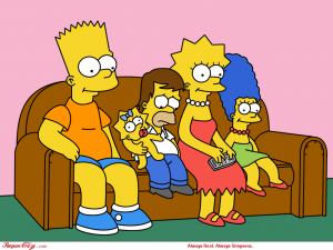 Imagen Graciosa de Los Simpsons