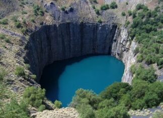 Foto impresionante del segundo hoyo más grande del mundo