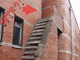 Imágenes curiosas de escaleras. WTF?! Parte 2.