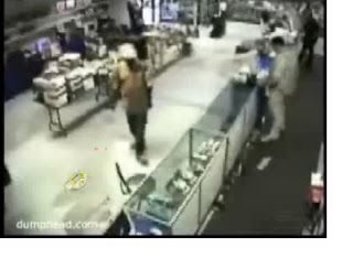 Increible robo en una tienda