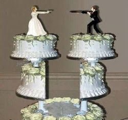 Tortas divertidas para bodas