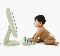 El siete por ciento de los bebés tienen direcciones de correo electrónico