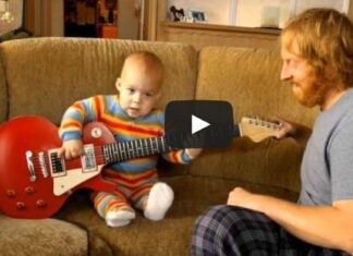 Niños Tocando la Guitarra niño tocando guitarra
