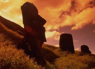 Las Cabezas de la Isla de Pascua tienen Cuerpo