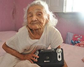 Una brasileña de 116 años, confiesa que nunca tuvo novio
