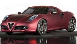 Alfa Romeo 4C 2013, Automóvil deportivo
