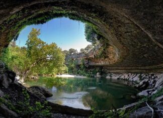 Los LUGARES más Bonitos del MUNDO ¡Increíbles! Cuevas Impresionantes Hamilton-Pool