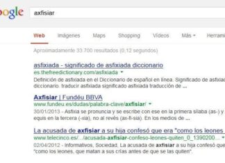 Axfisiar – Error en Google, no lo detecta como INCORRECTO axfisiar google