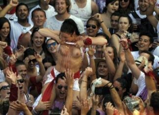 Imágenes Sexistas de San Fermín Imágenes sexistas de San Fermín
