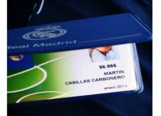 Martín Casillas Carbonero ya es Socio del Real Madrid Martín Casillas Carbonero ya es Socio del Real Madrid