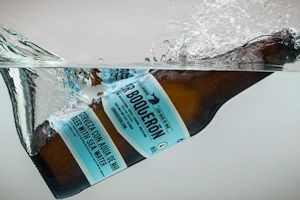 Cerveza elaborada con agua de mar