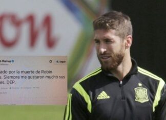 El supuesto error de Sergio Ramos con Robin Williams El supuesto error de Sergio Ramos con Robin Williams
