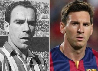 A vueltas con el Récord de Zarra y Leo Messi leo messi y telmo zarra