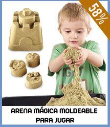 Arena Mágica Moldeable para Jugar