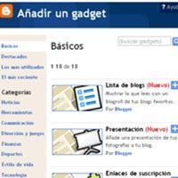 Cómo añadir un gadget (widget) en blogger