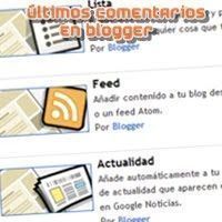 Añadir comentarios recientes en Blogger