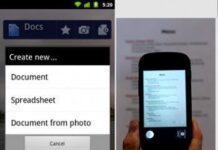 Google Docs llega a Android con interesantes características