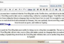 Como usar correctamente el Leer más (More) en Blogger