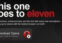 Opera 11 beta listo para descargar
