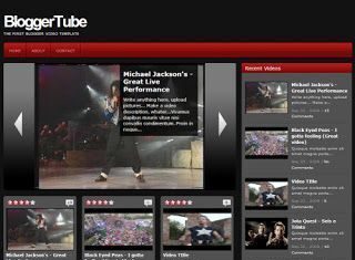 Plantilla Blogger para Blog de Videos