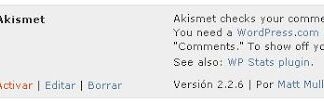 Akismet: WordPress libre de comentarios spam