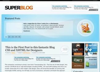 BlueMania, Theme de WordPress Gratis