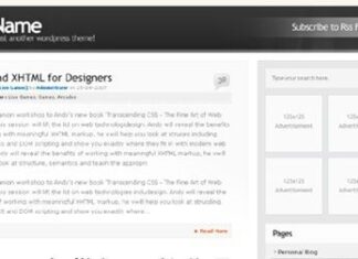 Black Thunder, descargar WordPress theme