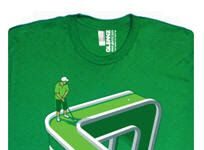 Camiseta con ilusion optica