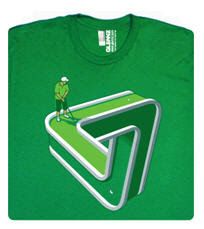 Camiseta con ilusion optica