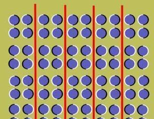 Ilusion optica. Circulos bailarines