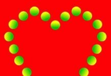 Ilusion optica. Otro corazon latiendo.