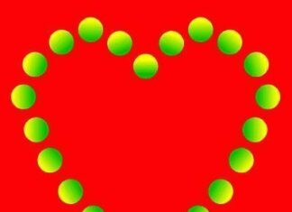 Ilusion optica. Otro corazon latiendo.