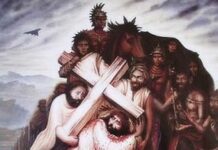 Ilusion optica de Jesucristo