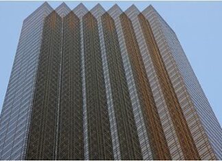 Ilusion optica de los edificios transparentes