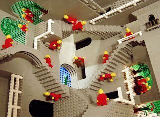 Escher de Lego