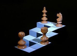Tablero de ajedrez de Escher