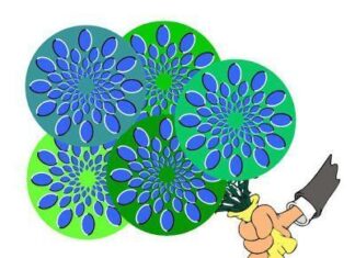 Flores en movimiento.Regalo para el dia de la madre