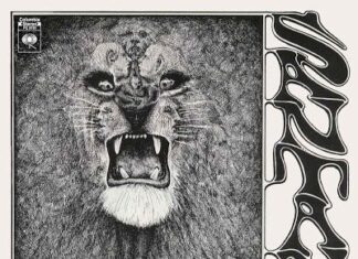 Ilusion optica en un disco de Santana