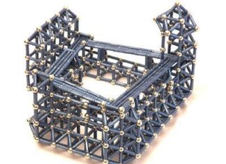 Escaleras arriba y abajo de Escher con Geomag