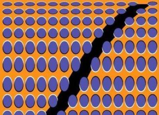 Ilusion optica. Grieta