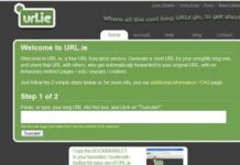 URLie: Acortar direcciones web (URL)