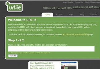 URLie: Acortar direcciones web (URL)