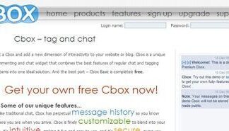 Cbox: Mini chat gratis para tu blog