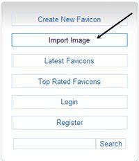 Crear un favicon online con Favicon.cc