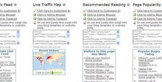 Feedjit: Colocar contador de visitas en WordPress