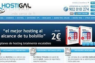 Hosting y dominios baratos en Hostigal