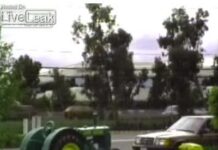 Ilusion optica. Aparta ese tractor.
