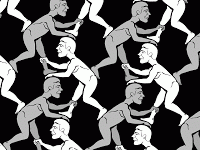 Patrones estilo Escher