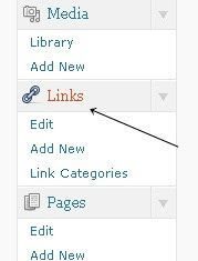 Añadir links (enlaces) en WordPress