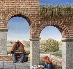Fallecio Jos de Mey, el artista de los paisajes imposibles